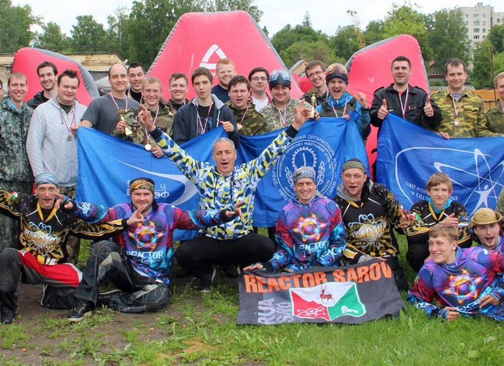 Отбились на фланге Пейнтбольный "Реактор" вошёл в пятёрку Чемпионата РФ