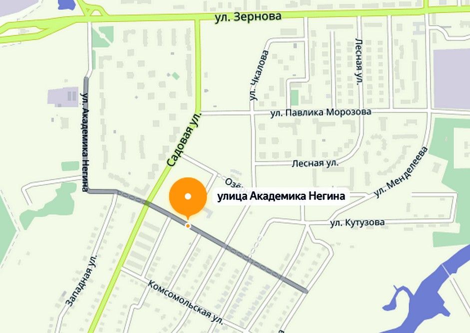 В городе появится проезд Дмитриева
