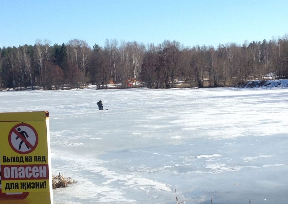 На Саровке тонкий лёд