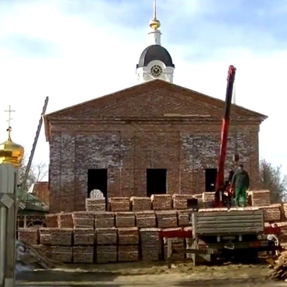 Два храма за год Видеоблогер заснял продолжение стройки в монастыре