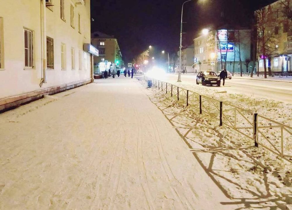 Песок сыплется ДЭП попросил 30 миллионов на технику для тротуаров