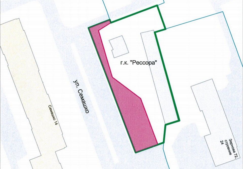 Попали под "Рессору" Расширяемая Семашко срезает часть гаражей