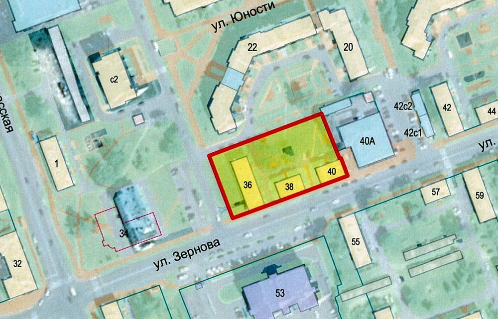 Тридцать три коробки К списку сносимых добавили домов по Зернова