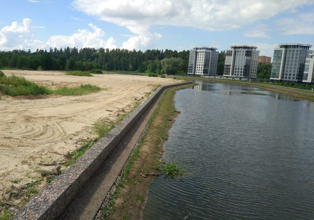 И очутятся на бреге Русло реки Сатис планируется прочистить в 2019 году