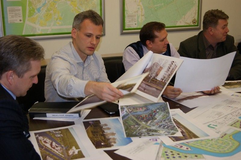 Эскизы будущего Застройщик показал планы по пойме Сатиса