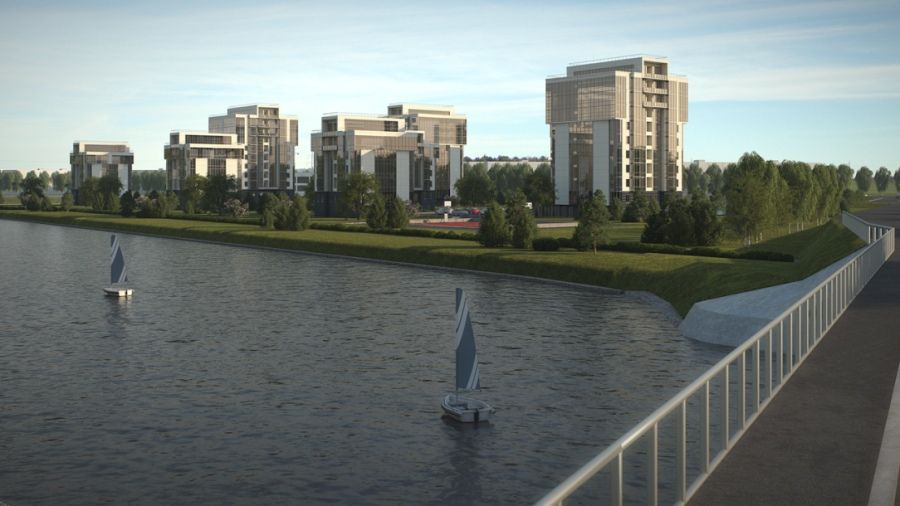 Пойма Сатиса в 3D Опубликованы эскизы проекта застройки